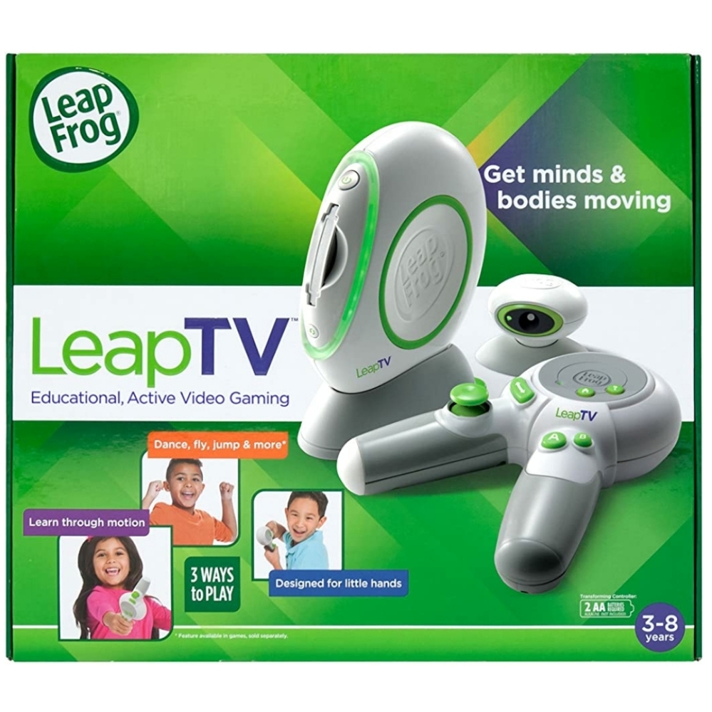 Leap frog leap TV educational active video gaming